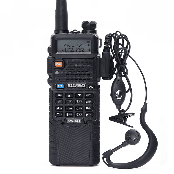 Baofeng UV-5R 3800mAh UHF 400-520 Mhz/VHF 136-174 Mhz 128CH Analogica 8W Radio dual band Precio con iva incluido 1