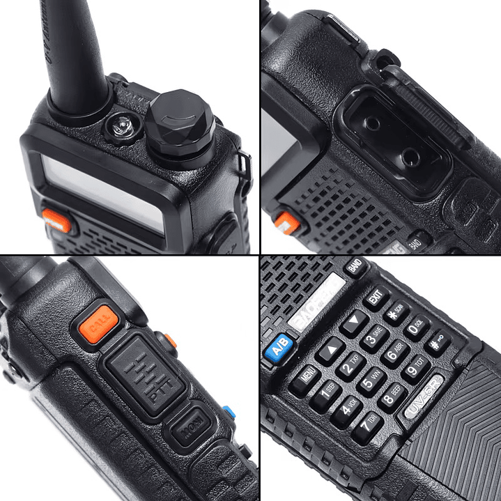 Baofeng UV-5R 3800mAh UHF 400-520 Mhz/VHF 136-174 Mhz 128CH Analogica 8W Radio dual band Precio con iva incluido 14