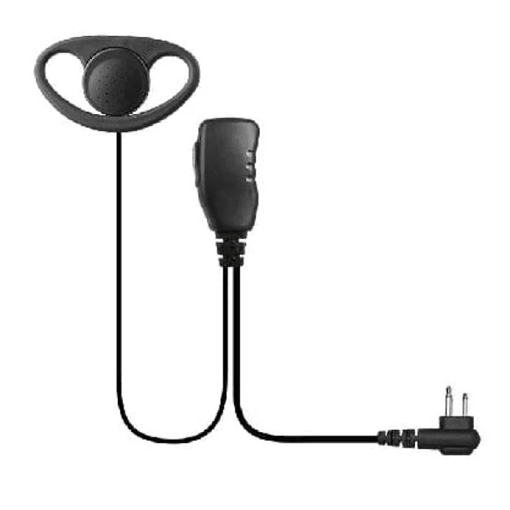 COMKIT CK-3222V Audífono con soporte tipo D con PTT y Mic en línea, con VOX. Para MOTOROLA Precio con iva incluido