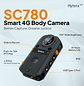 Hytera SC780 Bodycam 4G LTE y Radio PoC 64GB 4G 130° 13Hr IP68 MIL-STD-810H 200gr Pre/Post grabado GPS NFC AES256 CUMPLE Ley 21659 Precio con iva incluido - Miniatura 3