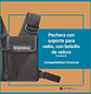 Motorola HLN6602 (10 unidades) Pechera Universal con soporte de radio, lápiz y velcro de seguridad Precio con iva incluido - Miniatura 2