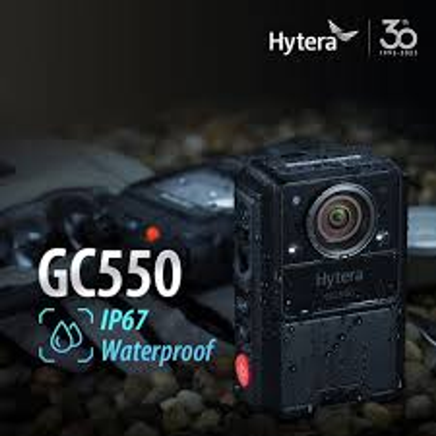 Hytera GC550 (10 unidades) + IDS Bodycam 64GB 150° AES256 USB Tipo C IP67 9hr trabajo continuo CUMPLE Ley 21659 Seguridad Privada Precio con iva incluido 12