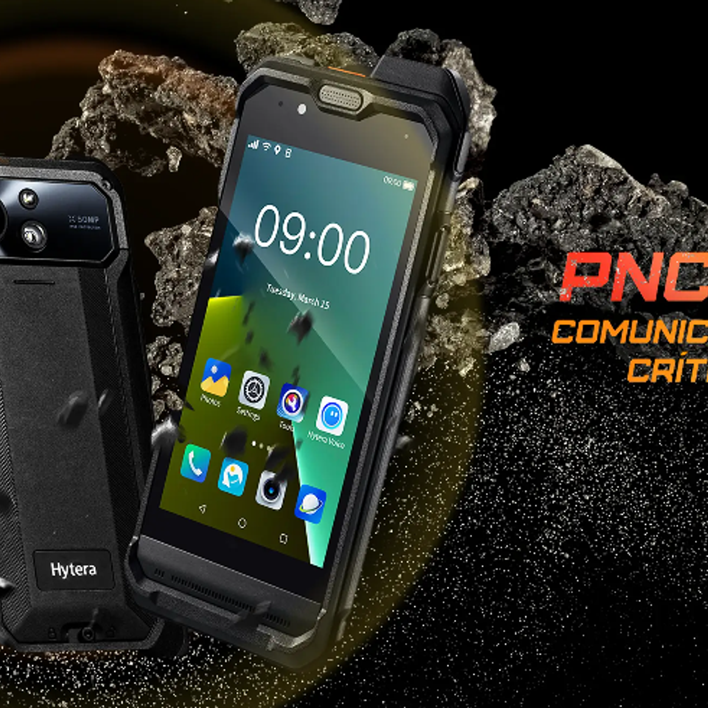 Smartphone PNC460 XRugged Radio PoC y Smartphone Inteligente con Android 12 IP68 Precio con iva incluido 2