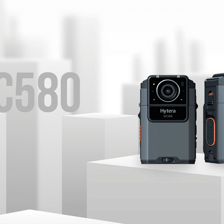 10 Hytera SC580 Bodycam +IDS 64GB y Radio PoC 4G 121°-150° IP68 158gr BT5.1 GPS Wifi Simcard Pre/Post Grabado de vídeo Vídeo Cifrado AES256 12 Horas grabación continua Cumple ley 21659 Precio con iva 7