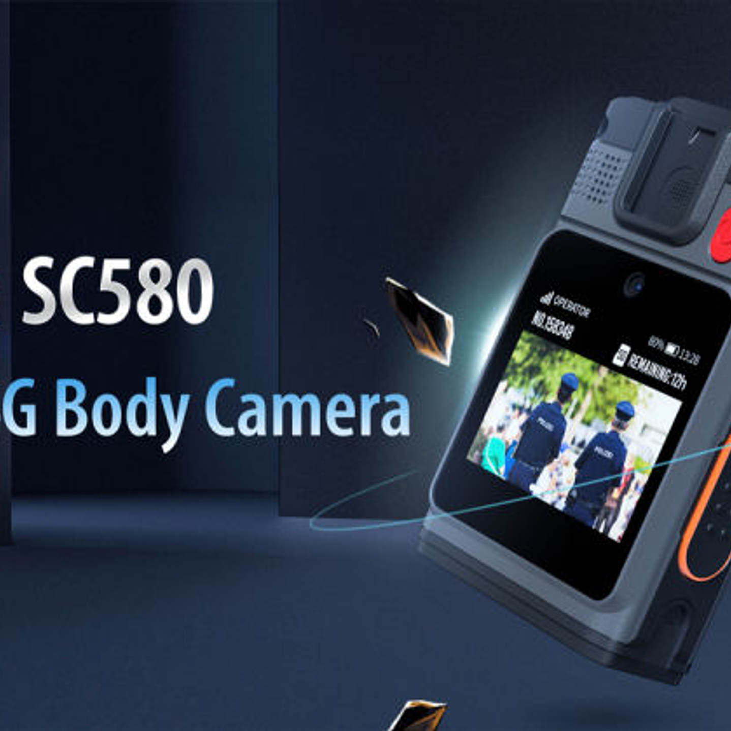 10 Hytera SC580 Bodycam +IDS 64GB y Radio PoC 4G 121°-150° IP68 158gr BT5.1 GPS Wifi Simcard Pre/Post Grabado de vídeo Vídeo Cifrado AES256 12 Horas grabación continua Cumple ley 21659 Precio con iva 41