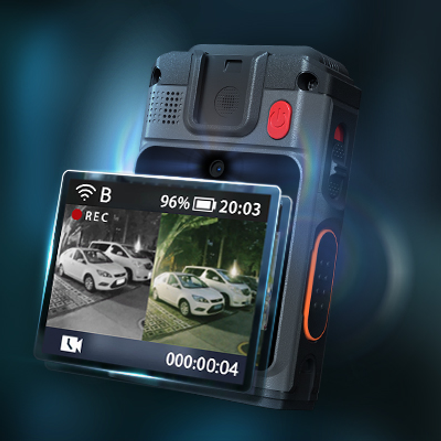 10 Hytera SC580 Bodycam +IDS 64GB y Radio PoC 4G 121°-150° IP68 158gr BT5.1 GPS Wifi Simcard Pre/Post Grabado de vídeo Vídeo Cifrado AES256 12 Horas grabación continua Cumple ley 21659 Precio con iva 44