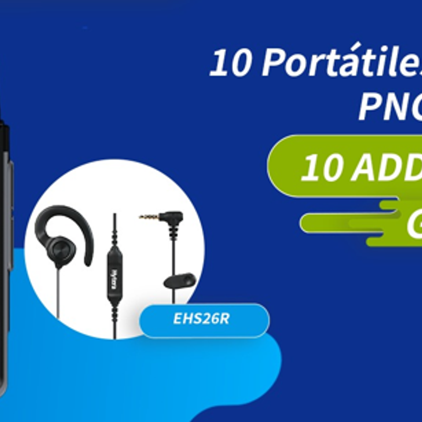 10 Hytera PNC360S + 10 EHS26R Auriculares + PoC Radio PTT sobre celular duradero y confiable para las condiciones más difíciles 2
