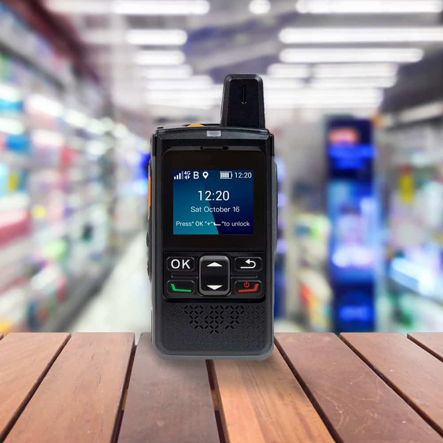 10 Hytera PNC360S + 10 EHS26R Auriculares + PoC Radio PTT sobre celular duradero y confiable para las condiciones más difíciles 7