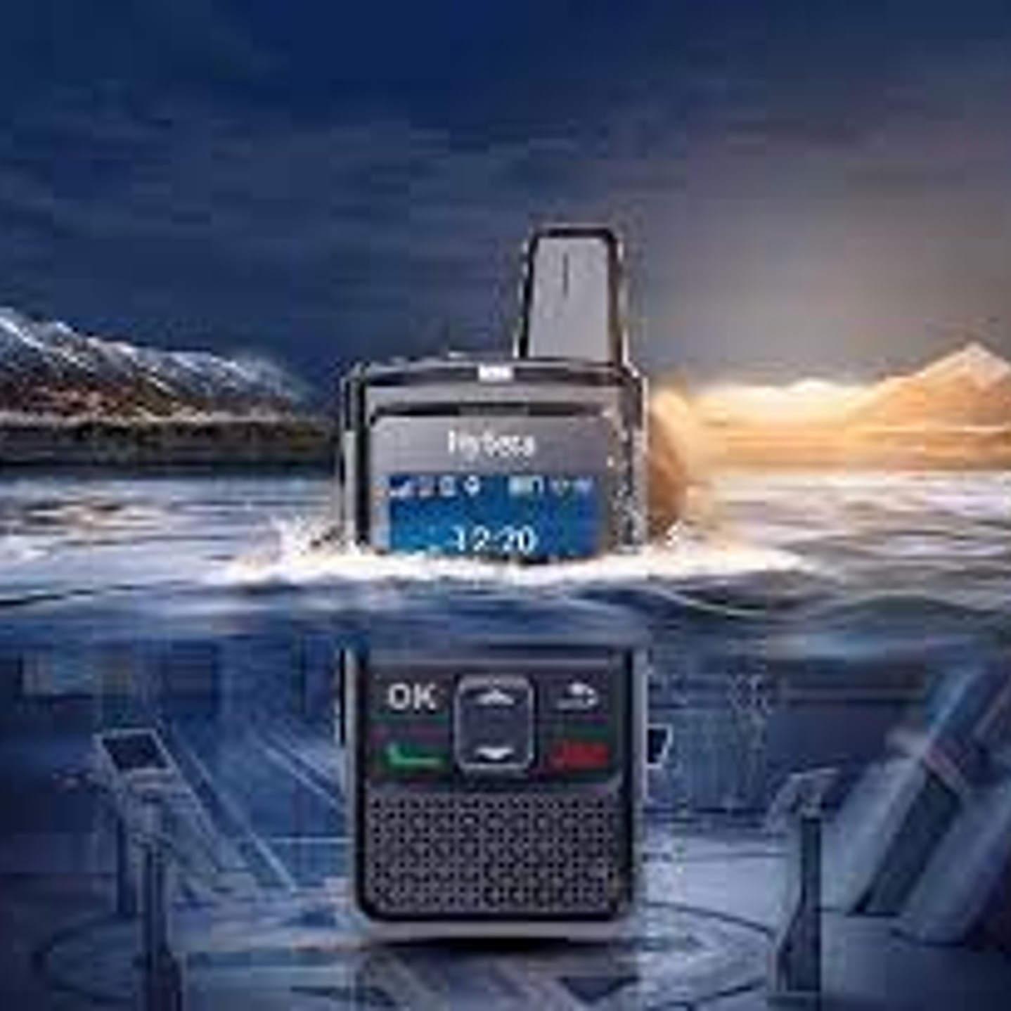 10 Hytera PNC360S + 10 EHS26R Auriculares + PoC Radio PTT sobre celular duradero y confiable para las condiciones más difíciles 10