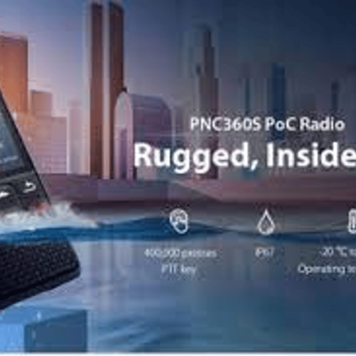 10 Hytera PNC360S + 10 EHS26R Auriculares + PoC Radio PTT sobre celular duradero y confiable para las condiciones más difíciles 16