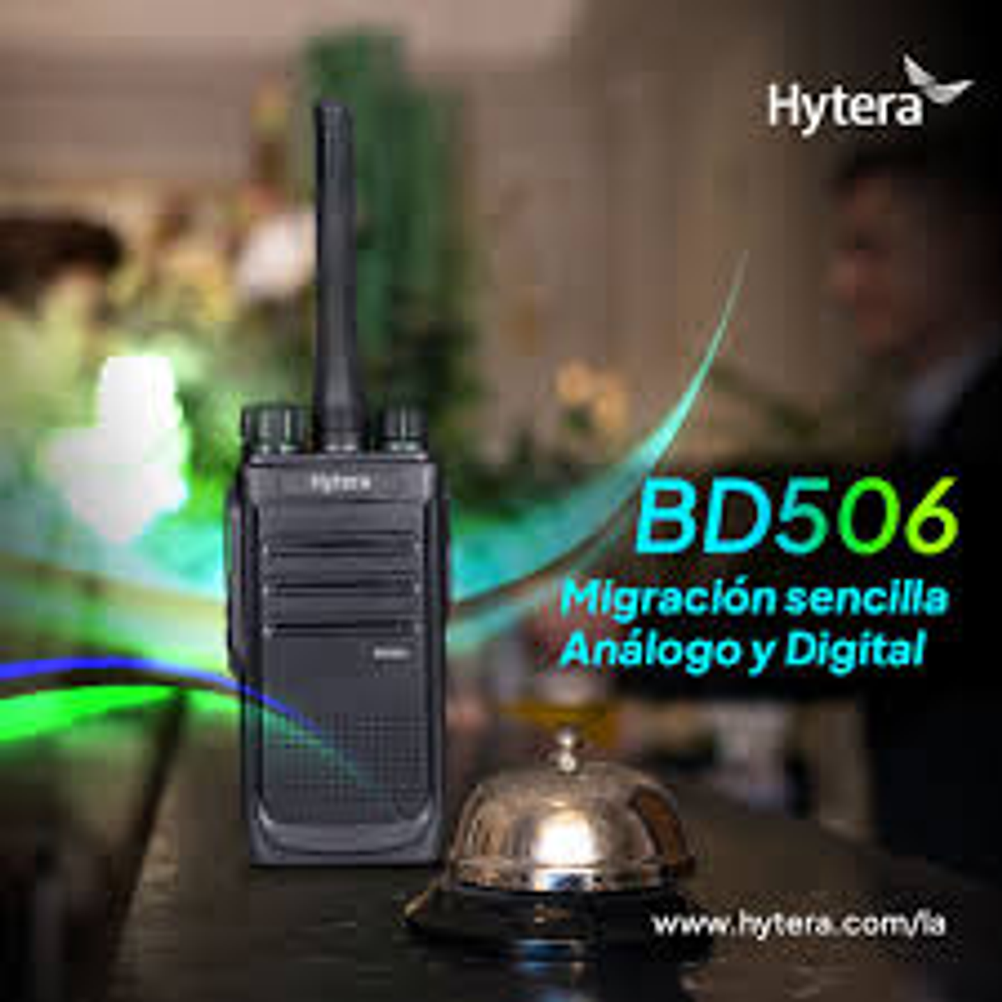 10 Hytera BD506 VHF + 10 EHM10A Auriculares 136-174 MHz 48 CH Digital DMR y Analogico 5W Radio sin pantalla con cancelación de ruido Precio con iva incluido 9