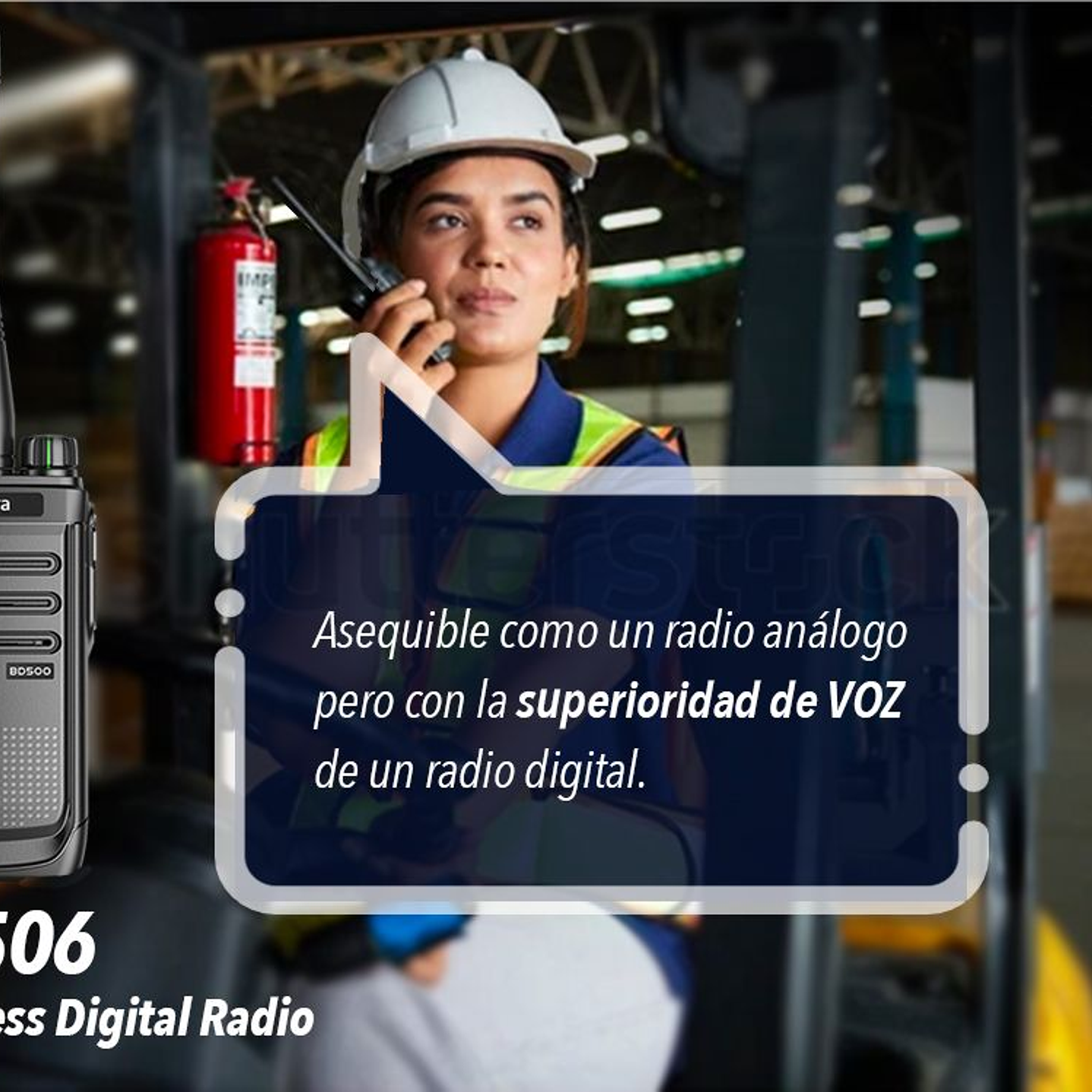 10 Hytera BD506 VHF + 10 EHM10A Auriculares 136-174 MHz 48 CH Digital DMR y Analogico 5W Radio sin pantalla con cancelación de ruido Precio con iva incluido 14