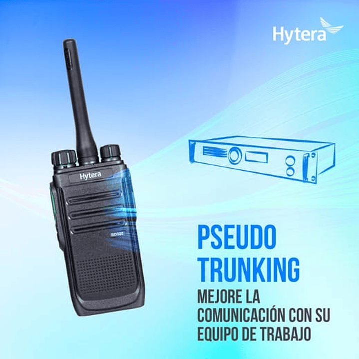 10 Hytera BD506 UHF + 10 EHM10A Auriculares 410-480 MHz 48 CH 4W Radio Digital DMR y Analogico, sin pantalla con cancelación de ruido Precio con iva incluido 5