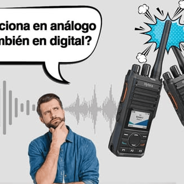(Compra 20 y lleva 22) Hytera BD506 VHF 136-174 MHz 48 CH Digital DMR y Analogico 5W Radio sin pantalla con cancelación de ruido Precio con iva incluido 19