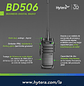 (Compra 20 y lleva 22) Hytera BD506 VHF 136-174 MHz 48 CH Digital DMR y Analogico 5W Radio sin pantalla con cancelación de ruido Precio con iva incluido - Miniatura 14