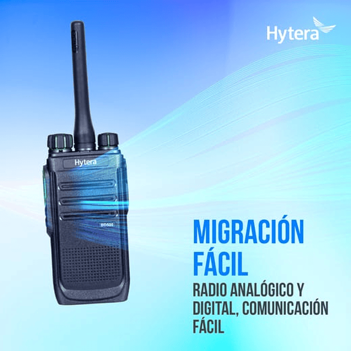 (Compra 20 y lleva 22) Hytera BD506 VHF 136-174 MHz 48 CH Digital DMR y Analogico 5W Radio sin pantalla con cancelación de ruido Precio con iva incluido 3