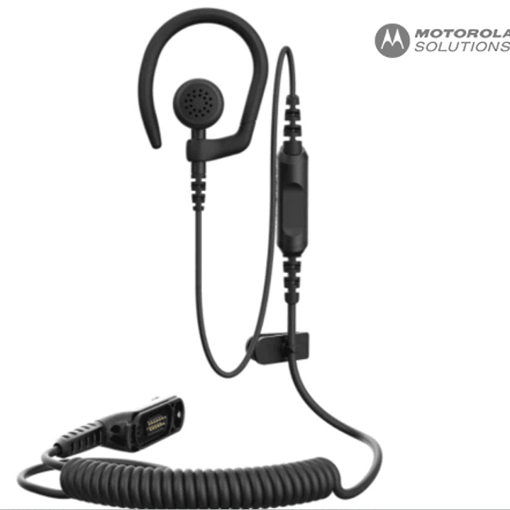 Motorola PMLN8337 Auricular único IMPRES™ de 1 cable con gancho removible, audio fuerte, negro Precio con iva incluido 2