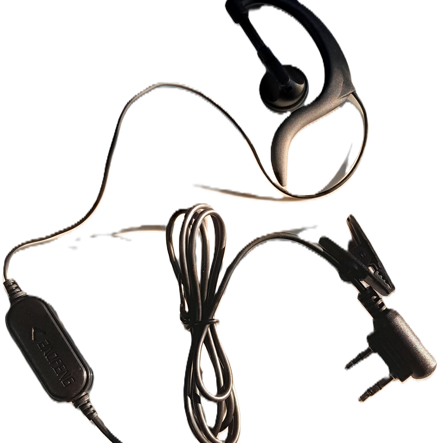 Baofeng IPX142306 Auricular de un cable tipo G con botón de PTT para Kenwood Wouxun Baofeng Inrico Wings WLN Precio con iva incluido