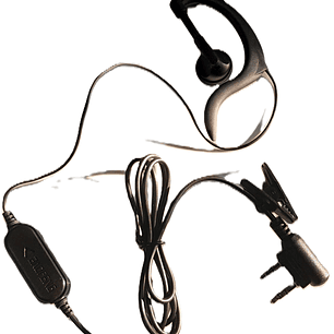 Baofeng IPX142306 Auricular de un cable tipo G con botón de PTT para Kenwood Wouxun Baofeng Inrico Wings WLN Precio con iva incluido