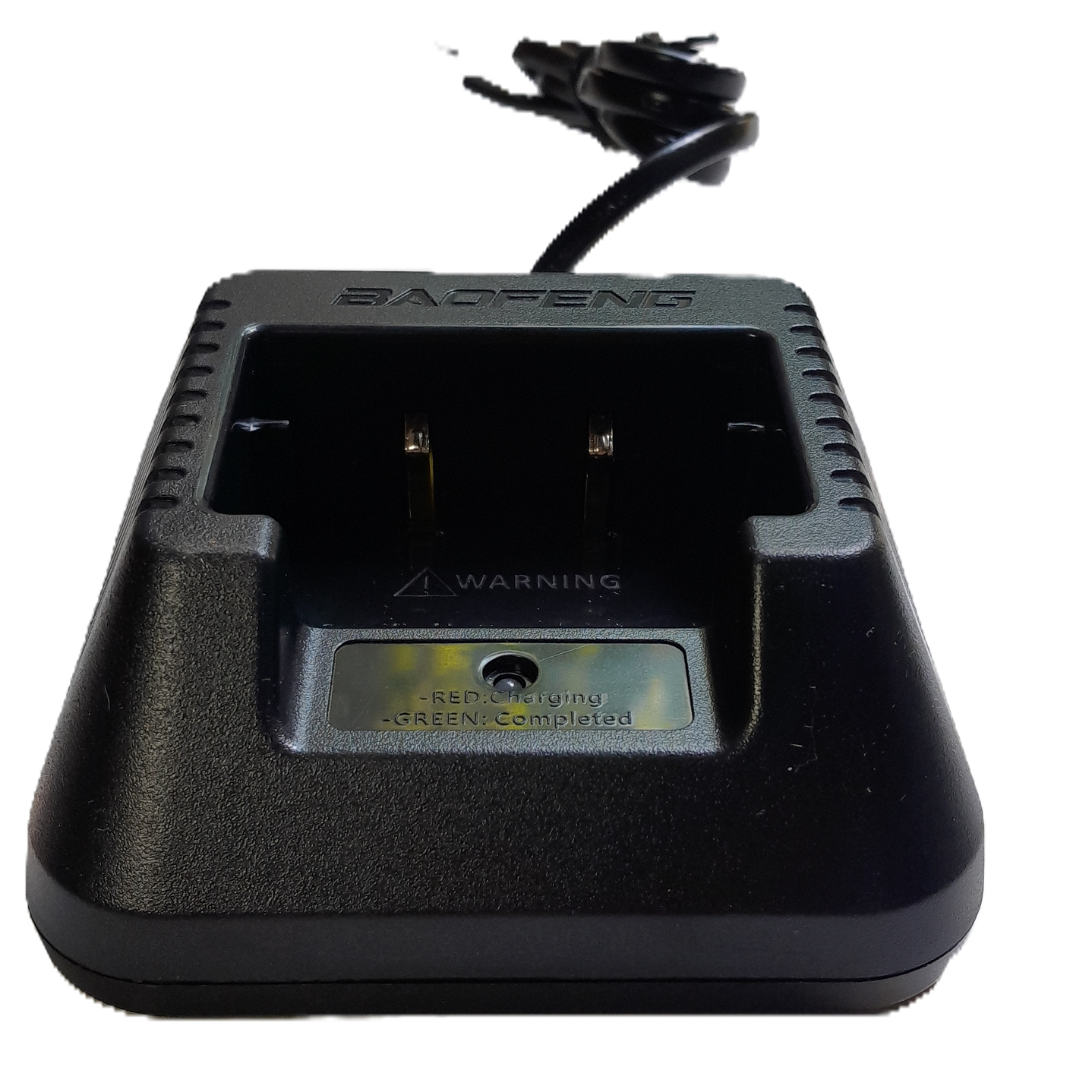 Baofeng AD-CH5R Cargador de escritorio enchufe EU Input 100-240V 50/60Hz 0,2A Output DC 8.4V 0,5A Precio con iva incluido  1