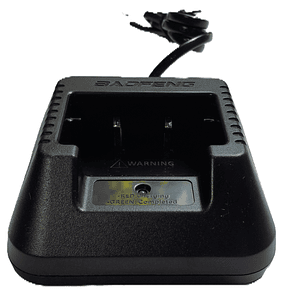 Baofeng AD-CH5R Cargador de escritorio enchufe EU Input 100-240V 50/60Hz 0,2A Output DC 8.4V 0,5A Precio con iva incluido 