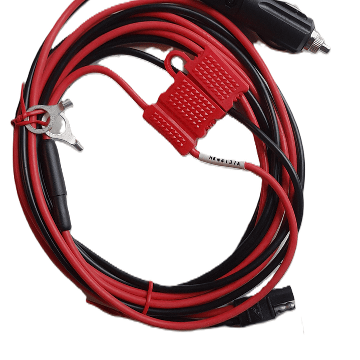 Genérico BE-X-M Cable de alimentación para equipos móviles Motorola con conector de encendedor y fusible Precio con iva incluido 2