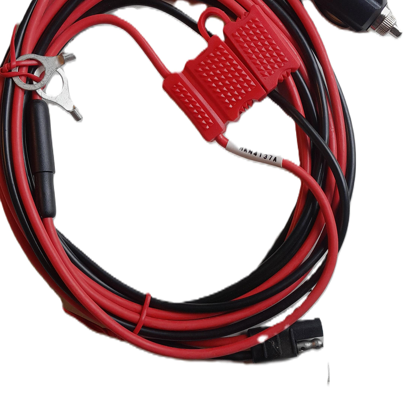 Genérico BE-X-M Cable de alimentación para equipos móviles Motorola con conector de encendedor y fusible Precio con iva incluido 3