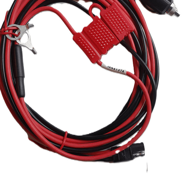 Genérico BE-X-M Cable de alimentación para equipos móviles Motorola con conector de encendedor y fusible Precio con iva incluido 3