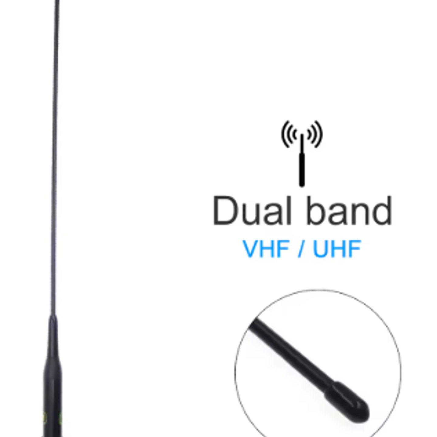 Antena Nagoya NL-R2 con base magnética para radio base en VHF/UHF para QYT KT-8900 Precio con iva incluido 6
