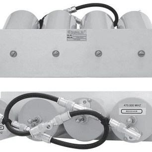 Telewave TPRD-4744 Duplexor de 4 cavidades, ajuste en fábrica, 3MHz, 400-512MHz Conector N-H (A pedido por importación 10-12 semanas) Precio con iva incluido