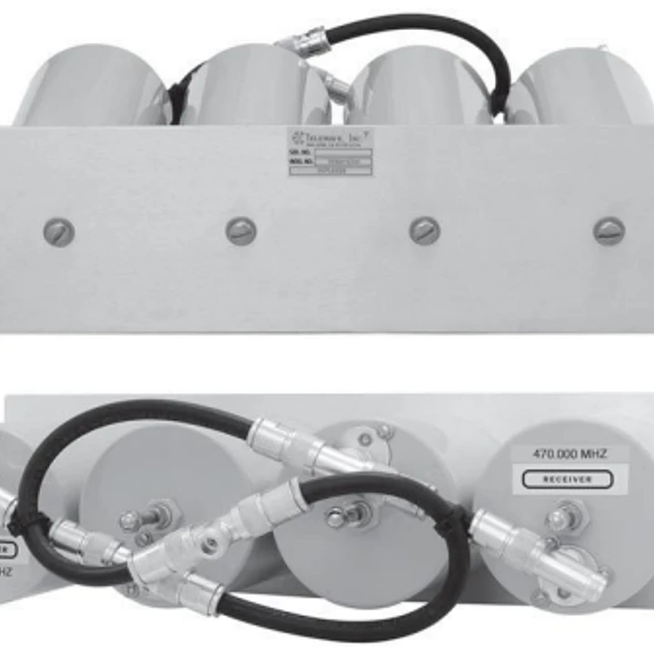 Telewave TPRD-4744 Duplexor de 4 cavidades, ajuste en fábrica, 3MHz, 400-512MHz Conector N-H (A pedido por importación 10-12 semanas) Precio con iva incluido 1