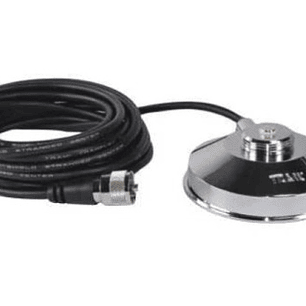 COMKIT CK-MG90 Base de montaje magnética de 90 mm de diámetro con conector NMO. Incluye 4 mts de cable RG58AU y conector PL259 Precio con iva incluido