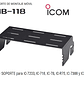 ICOM MB-118 Soporte montaje móvil para IC-7200, IC-718, IC-78, IC-R75, IC-7300 y IC-9700 Precio con iva incluido - Miniatura 1