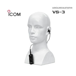 ICOM VS-3 Auriculares Bluetooth para equipos ICOM con Bluetooth Precio con iva incluido