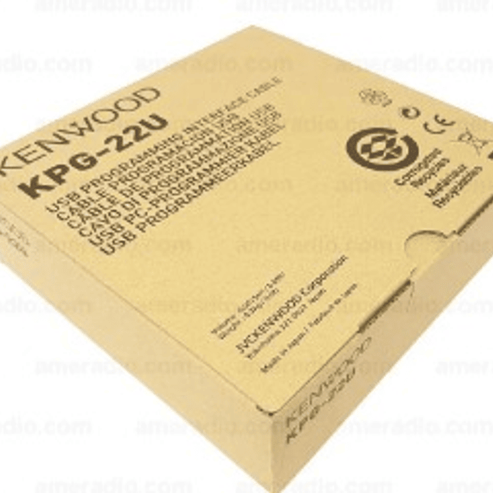 Kenwood KPG-22UM Cable de programación para equipos portátiles con entrada de audio de 2 pines Precio con iva incluido 8