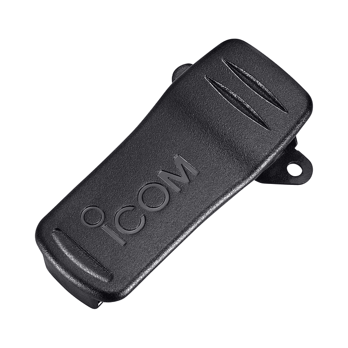 ICOM MB-98 Clip para cinturón equipos portátiles ICOM IC-M87 IC-M88 (Importación 4-6 semanas) Precio con iva incluido