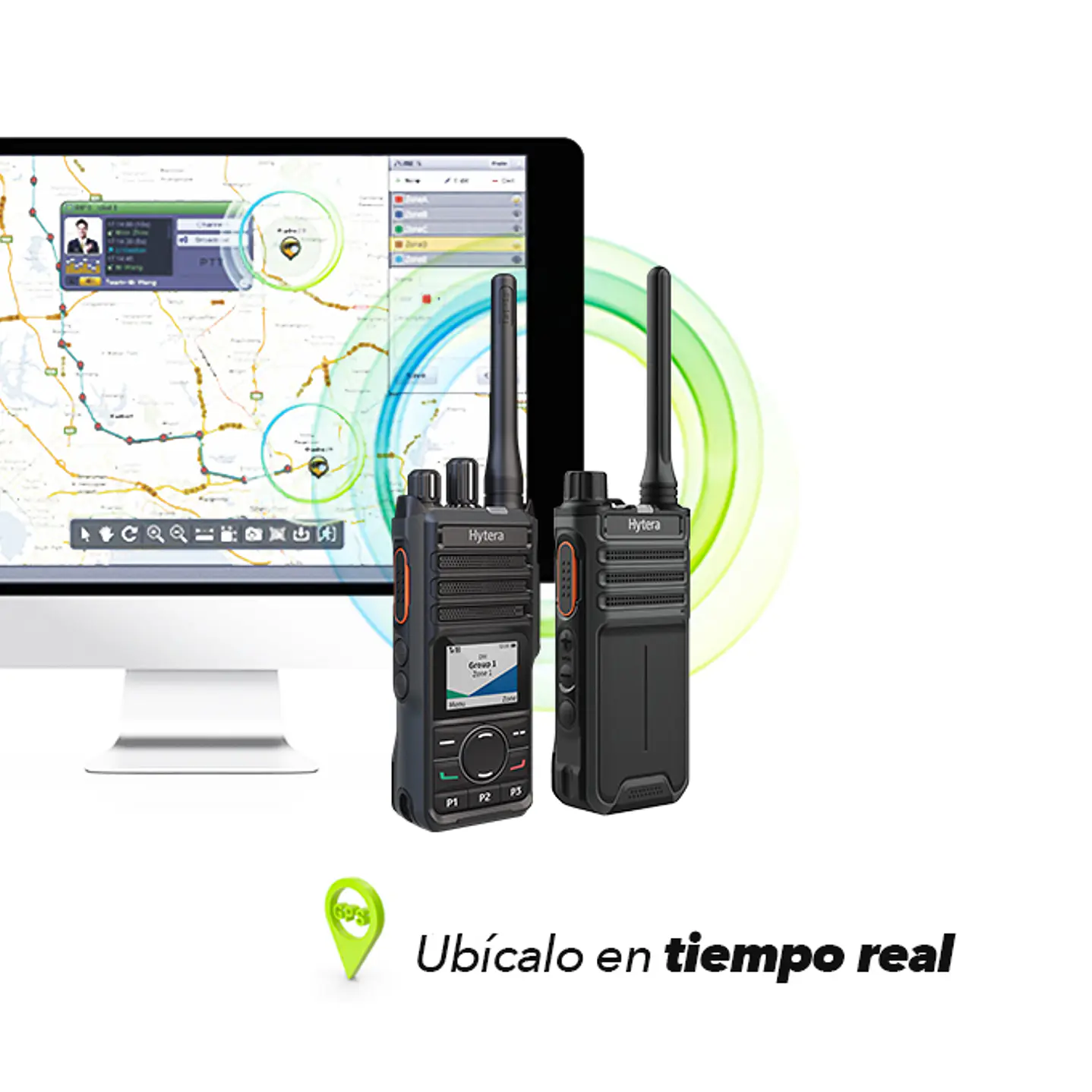 Hytera HP506BT VHF 136-174 MHz 256 CH DMR y Analogico 5W Radio Digital Portátil Profesional Bluetooth Sin pantalla Precio con iva incluido 19