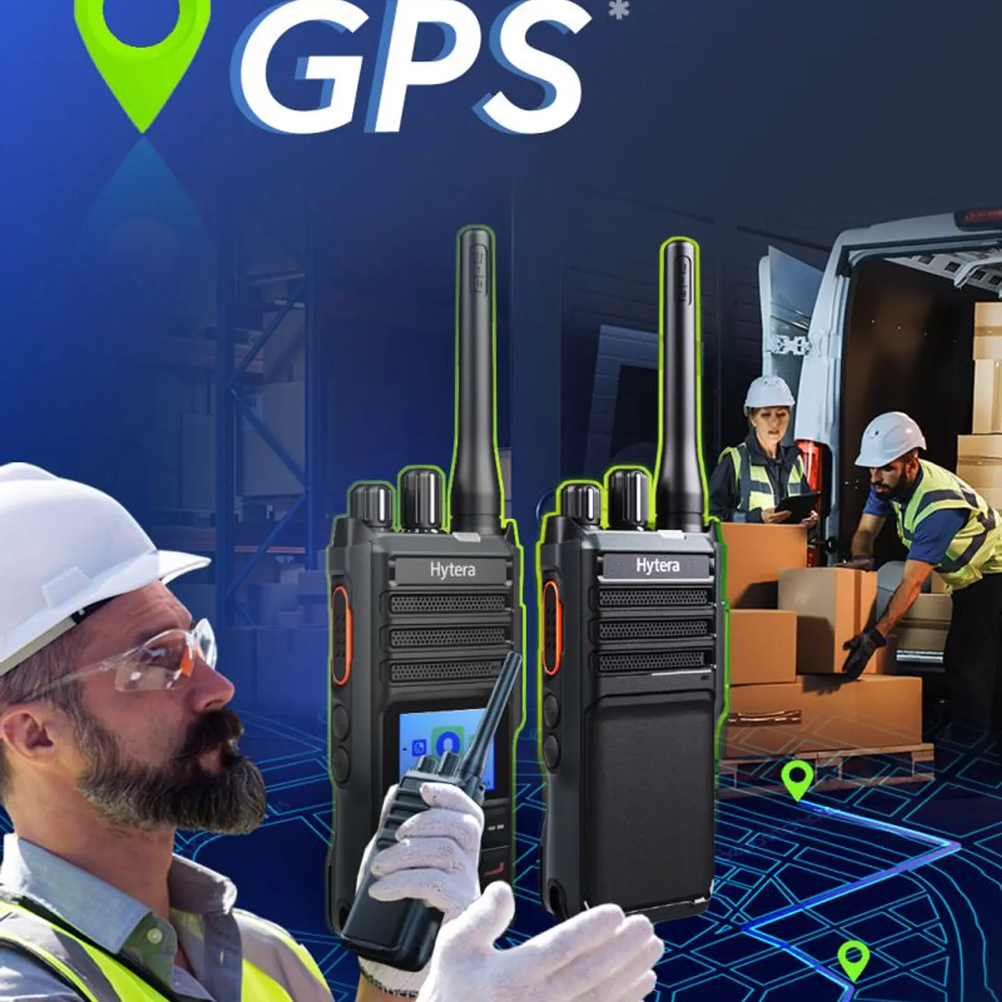 Hytera HP506GPS VHF 136-174 MHz 256 CH DMR y Analogico 5W Radio Digital Portátil Profesional | GPS Sin pantalla Precio con iva 1