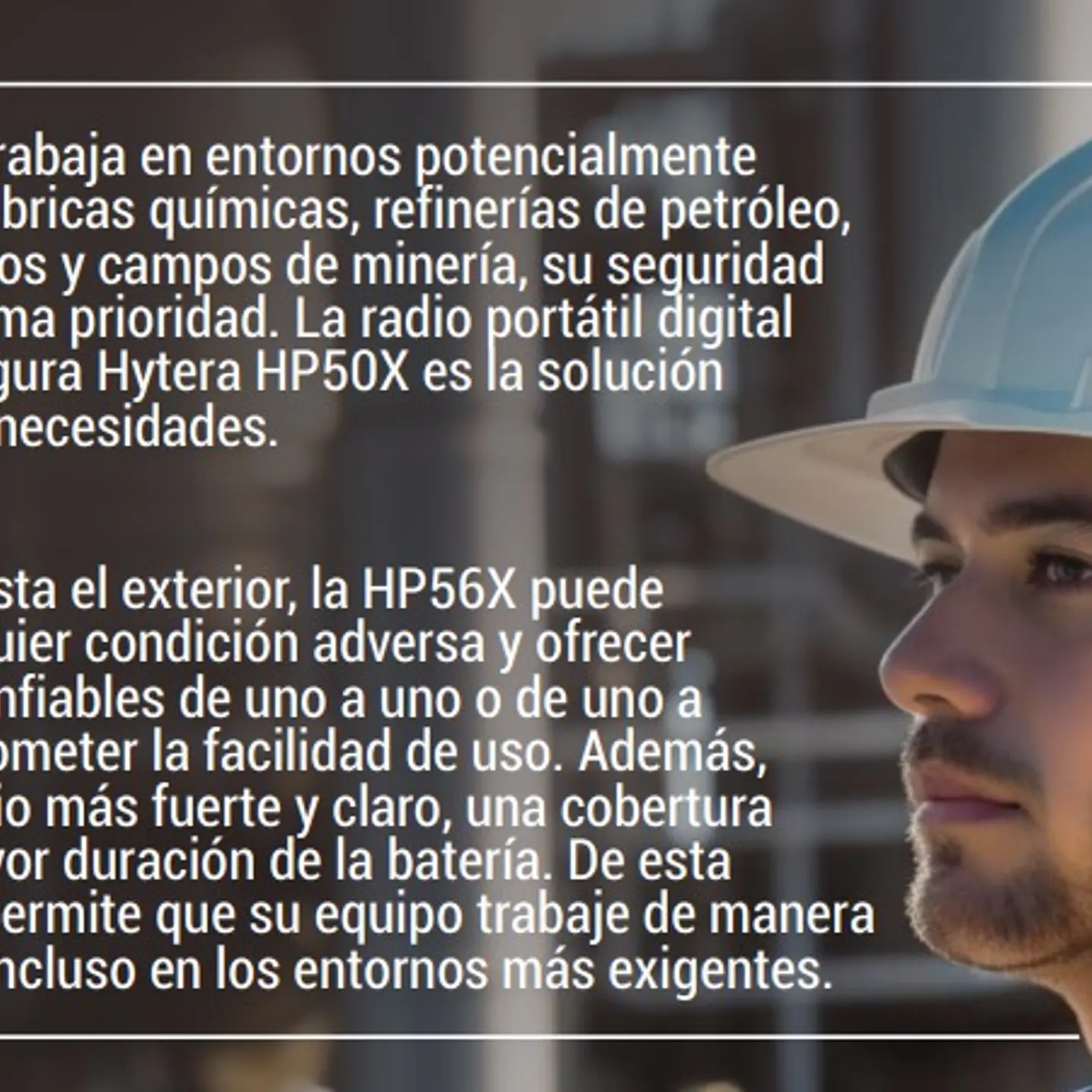 Hytera HP506 UL913 UHF1 400-470 MHz 256CH Digital DMR y Analogico 4W Intrinsicamente Seguro 5W IP67 Radio portatil (A pedido por importación) Precio con iva incluido 20
