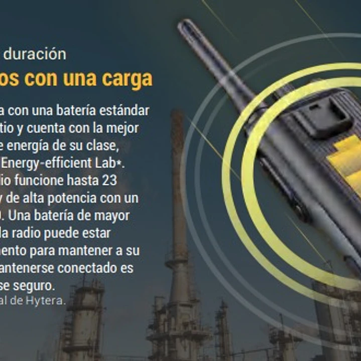 Hytera HP506 UL913 UHF1 400-470 MHz 256CH Digital DMR y Analogico 4W Intrinsicamente Seguro 5W IP67 Radio portatil (A pedido por importación) Precio con iva incluido 24