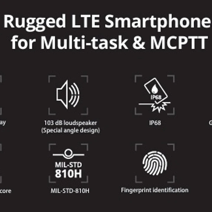 RugGear RG880 Smartphone Android™ 14, con GMS 4G LTE IP68 103dB Qualcomm® Snapdragon™ MIL-STD-810H Doble Nano Sim robusto para multitarea de misión crítica Precio con iva incluido 5