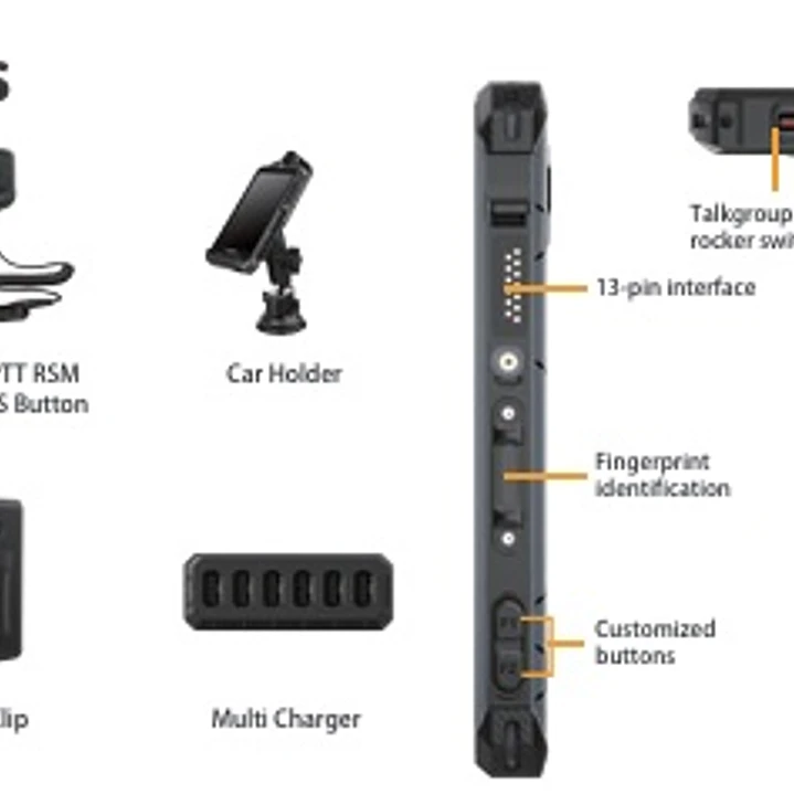 RugGear RG880 Smartphone Android™ 14, con GMS 4G LTE IP68 103dB Qualcomm® Snapdragon™ MIL-STD-810H Doble Nano Sim robusto para multitarea de misión crítica Precio con iva incluido 6