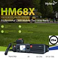 Hytera HM686L UHF 450-527 Mhz 512CH DMR Tier II Analogico 25W Radio móvil digital profesional Low Power 5/25W, DMR Tier II conventional, LCD screen Precio con iva incluido - Miniatura 1