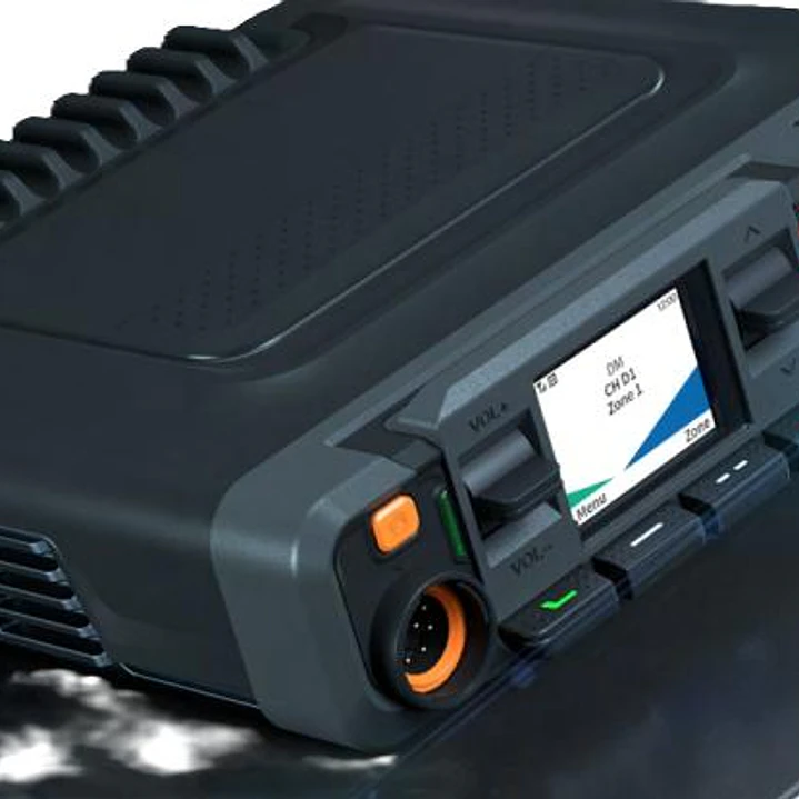 Hytera HM686H VHF 136-174MHz 512CH DMR Tier II Analogico 45W Radio móvil digital profesional High Power 5/45/50W GPS Bluetooth  LCD screen Precio con iva incluido 7