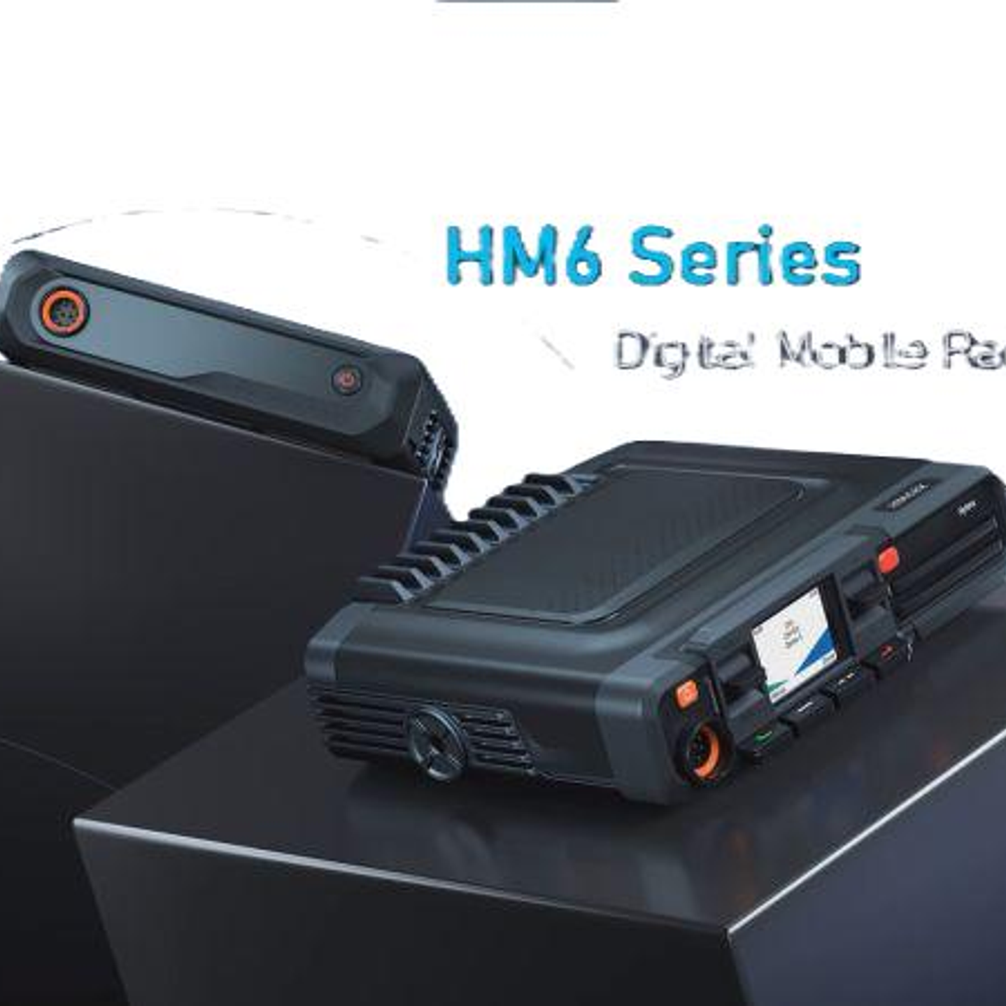 Hytera HM686H UHF2 450-527MHz 512CH DMR Tier II Analogico 45W Radio móvil digital profesional High Power 5/45W LCD screen Precio con iva incluido 4