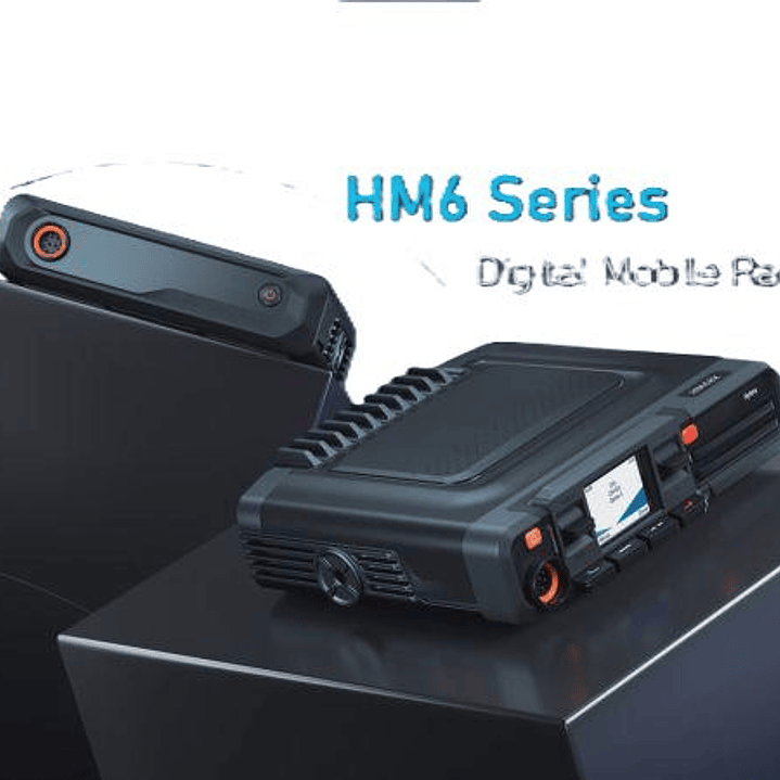 Hytera HM686H UHF2 450-527MHz 512CH DMR Tier II Analogico 45W Radio móvil digital profesional High Power 5/45W LCD screen Precio con iva incluido 4