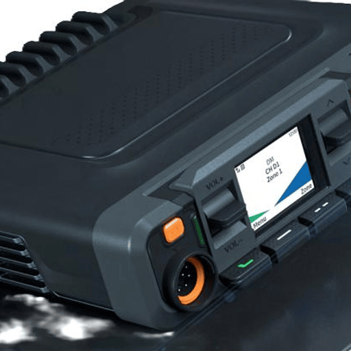 Hytera HM686H UHF2 450-527MHz 512CH DMR Tier II Analogico 45W Radio móvil digital profesional High Power 5/45W LCD screen Precio con iva incluido 7