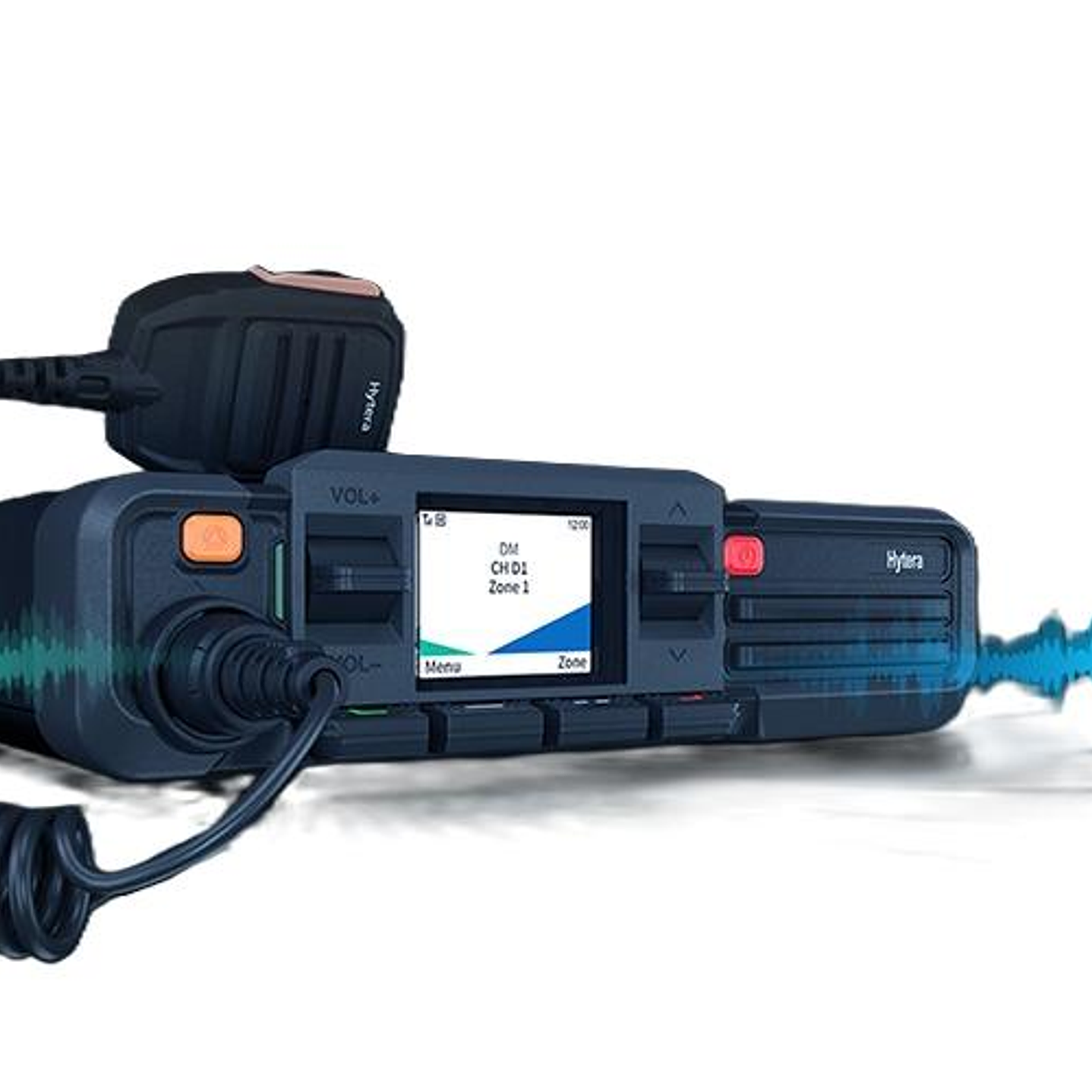 Hytera HM686H UHF2 450-527MHz 512CH DMR Tier II Analogico 45W Radio móvil digital profesional High Power 5/45W LCD screen Precio con iva incluido 12