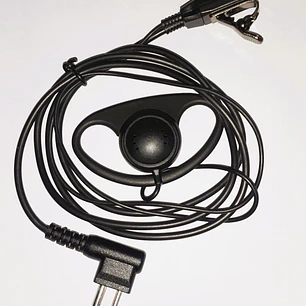 Genérico E1326-MPS Auricular Tipo D con micrófono y PTT de Solapa de dos pines para Motorola R2 EP450 EP350/350MX DEP450 VX80 Analógicos Wings WP-67  Precio con iva incluido