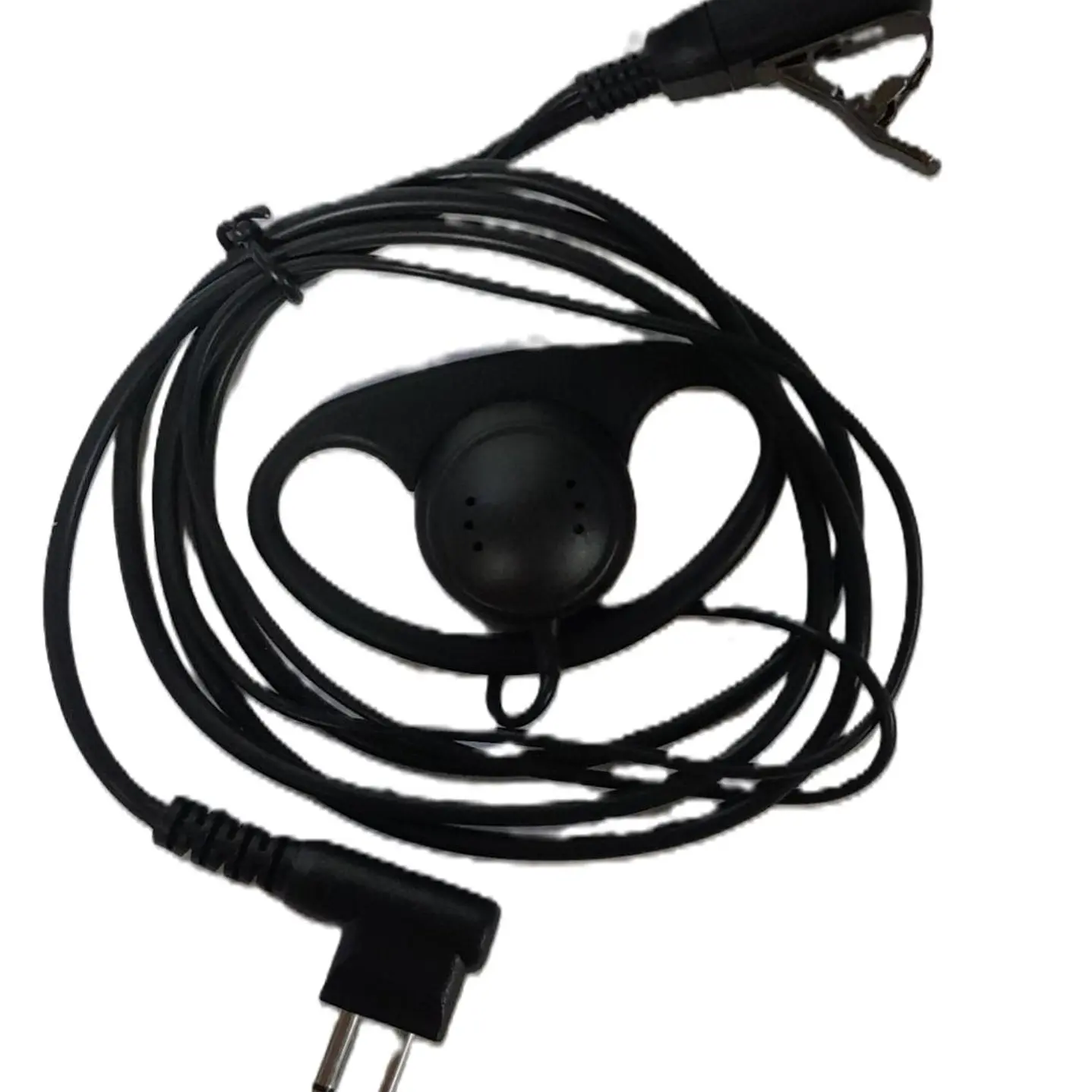 Genérico E1326-MPS Auricular Tipo D con micrófono y PTT de Solapa de dos pines para Motorola R2 EP450 EP350/350MX DEP450 VX80 Analógicos Wings WP-67  Precio con iva incluido 2